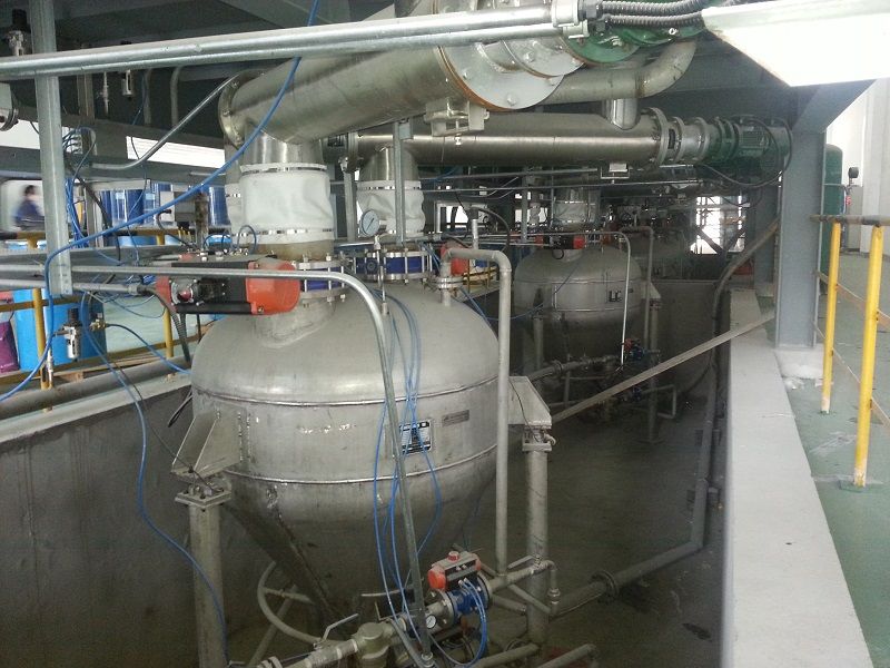 上海康达化工股份公司超轻气硅粉正压密相气力输送仓泵称重配料系统